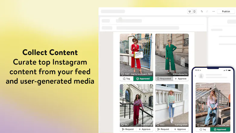 Shoppable Instagram Feed & UGC gallery image