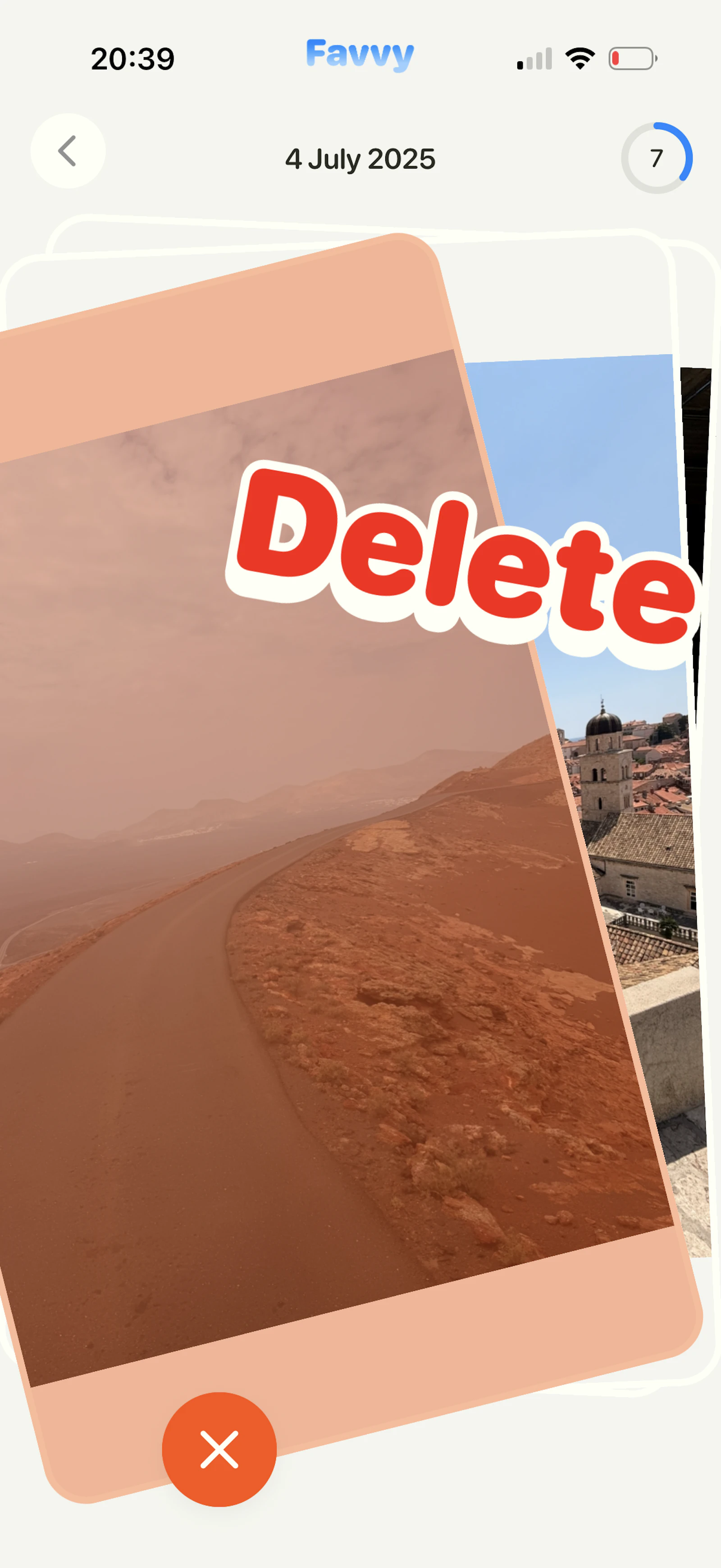 Favvy: Clean your photos screenshot 4