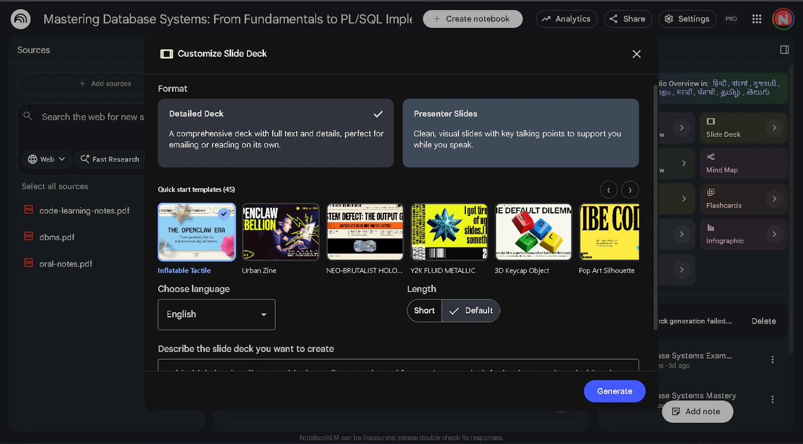 AwesomeLM screenshot 2