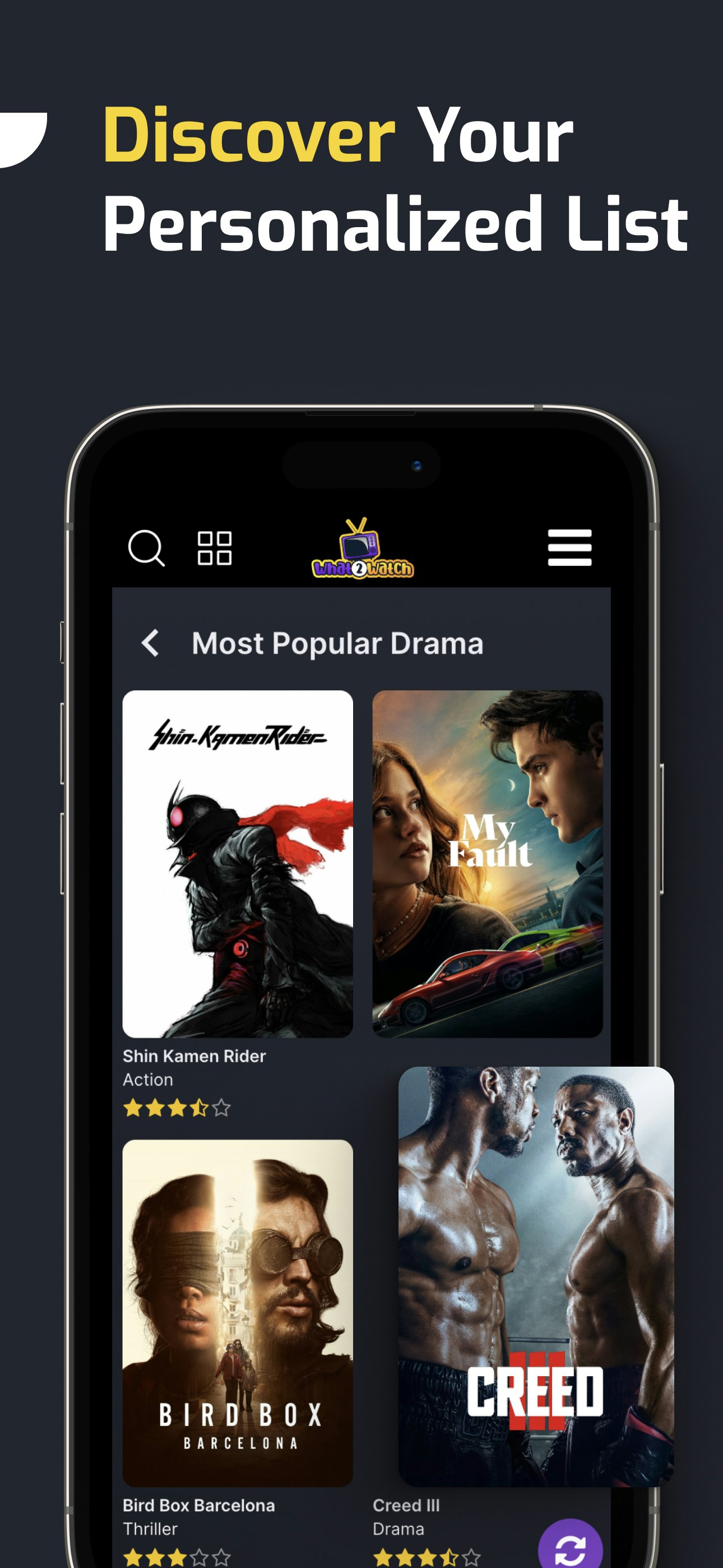 Média What2watch - Votre guide télévisé, remanié et repensé 4