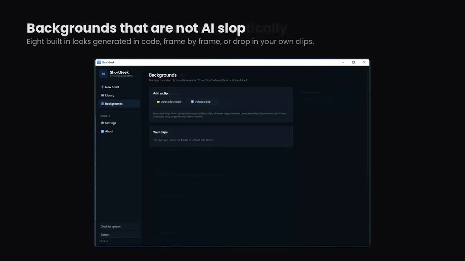 ShortGeek screenshot 1 (video preview)