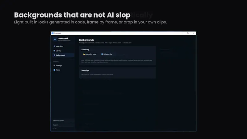 ShortGeek screenshot 1 (video preview)