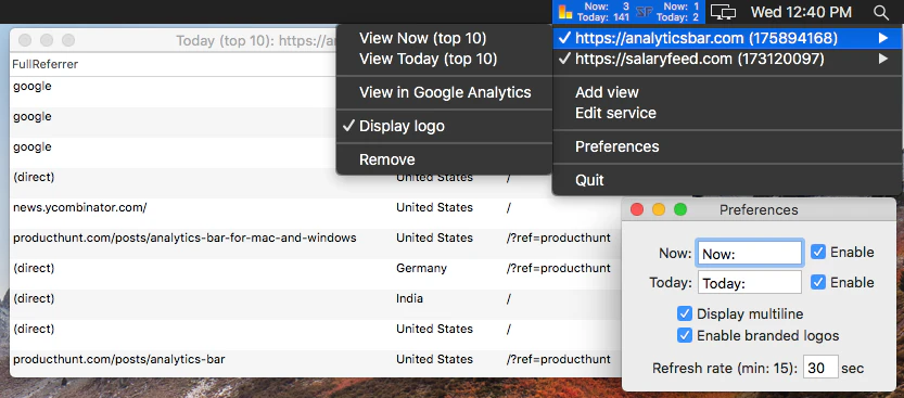 Analytics Bar Image