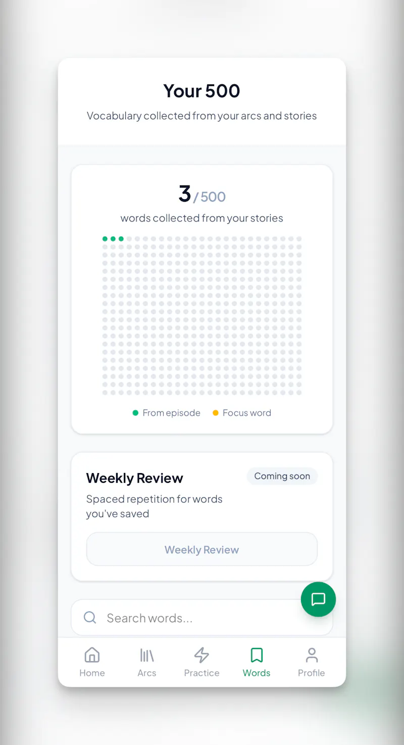 my500 — Spanish through Stories screenshot 5
