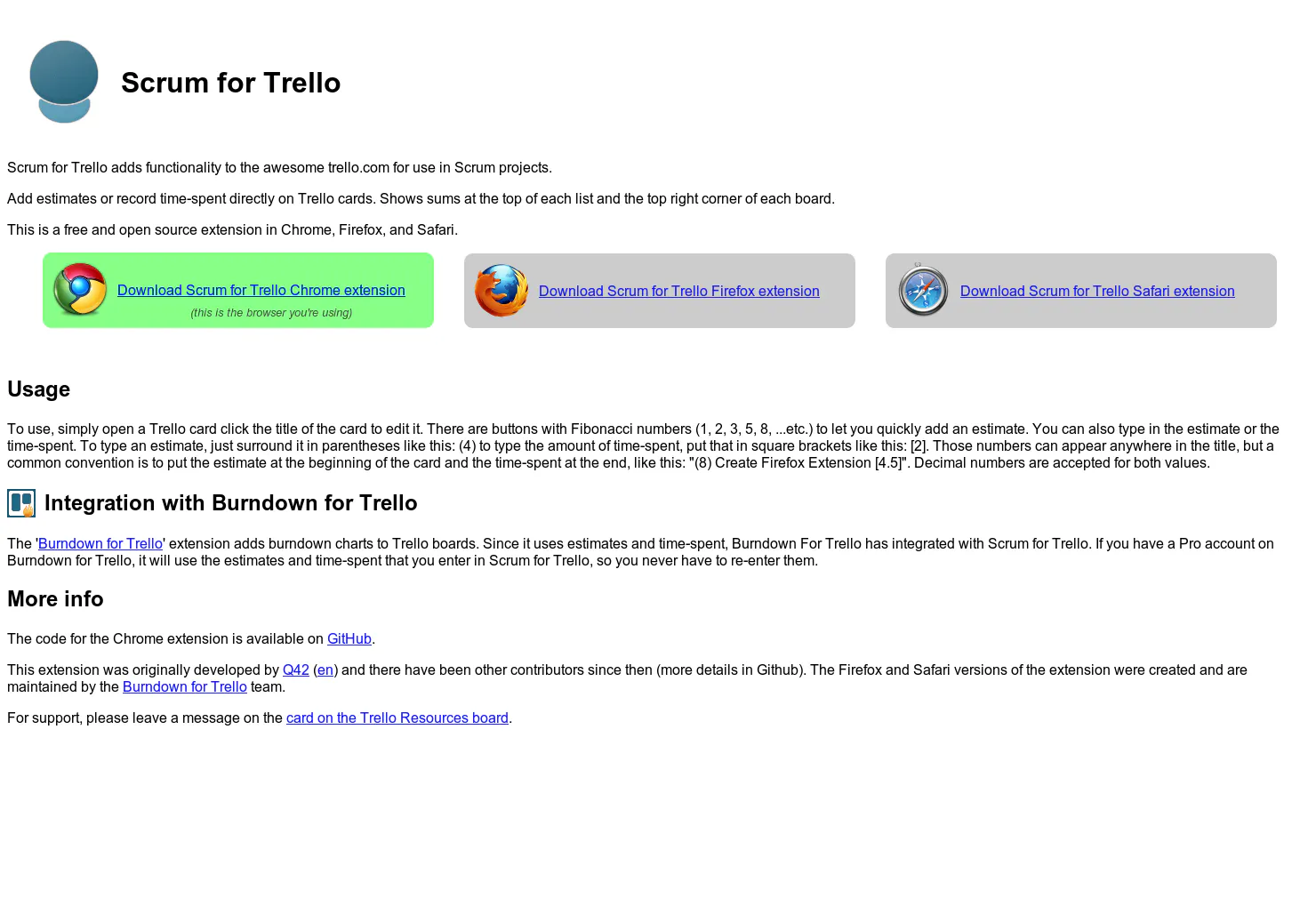 Scrum for Trello