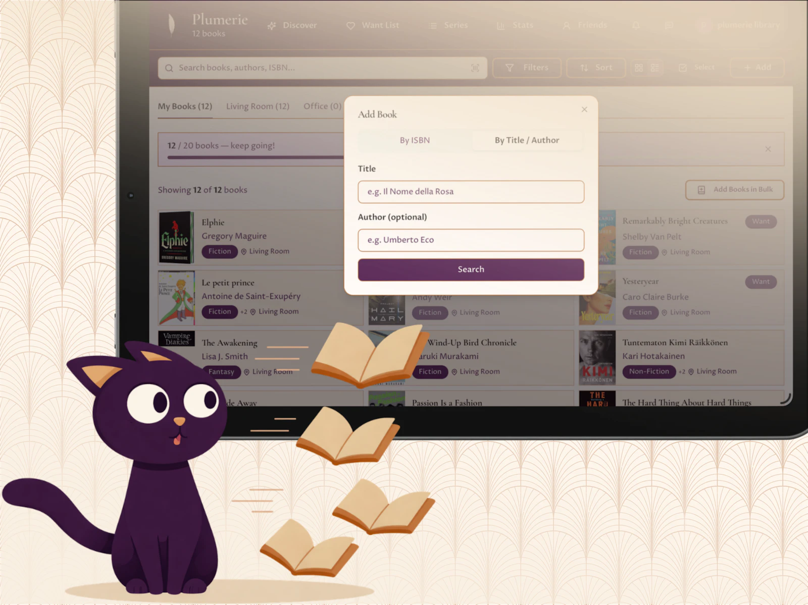 Plumerie: Home Library App screenshot 4