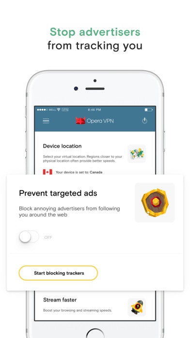 Opera VPN Gold (Version 2.0) gallery image