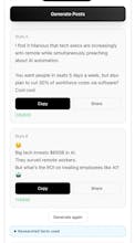 PostCopilot AI Threads Generator gallery image