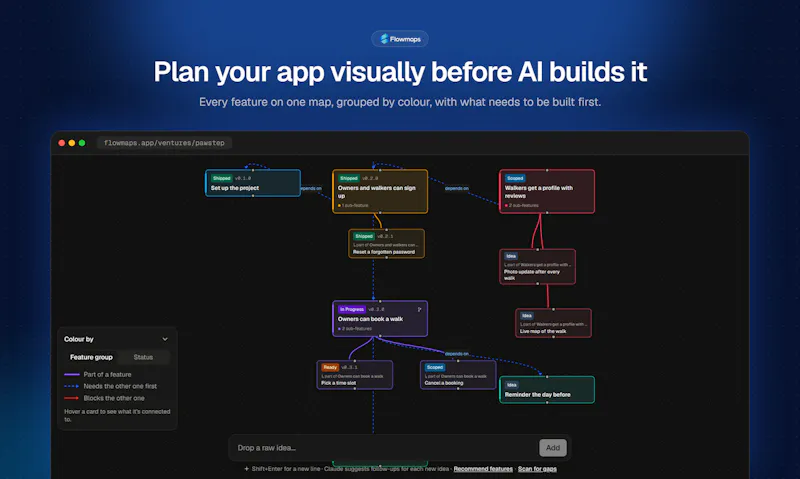 Flowmaps screenshot 1