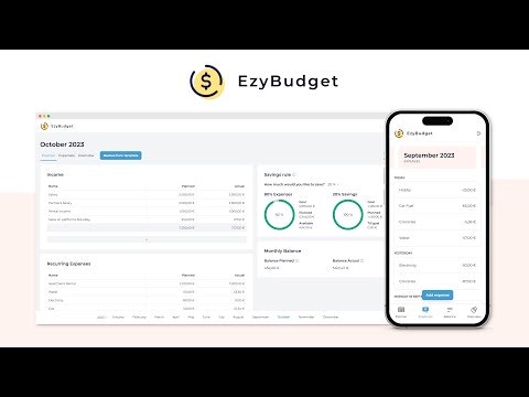 EzyBudget.io gallery image