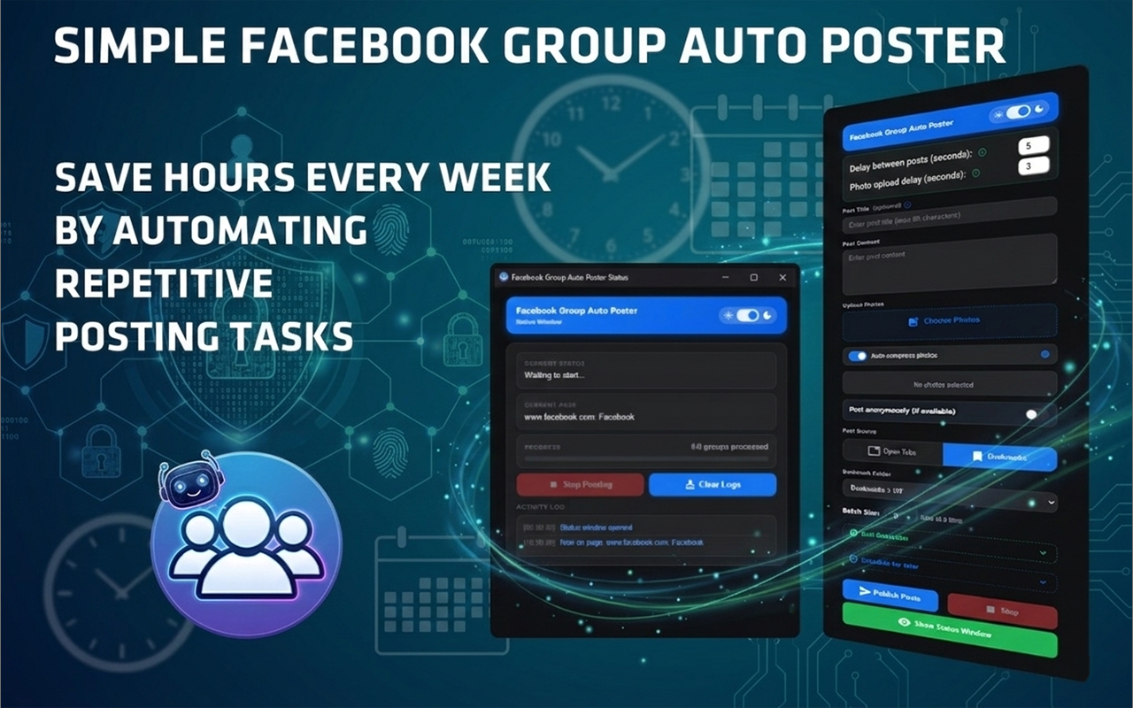  Simple Facebook Group Auto Poster media 1