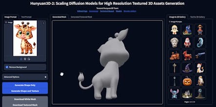 Hunyuan3D gallery image