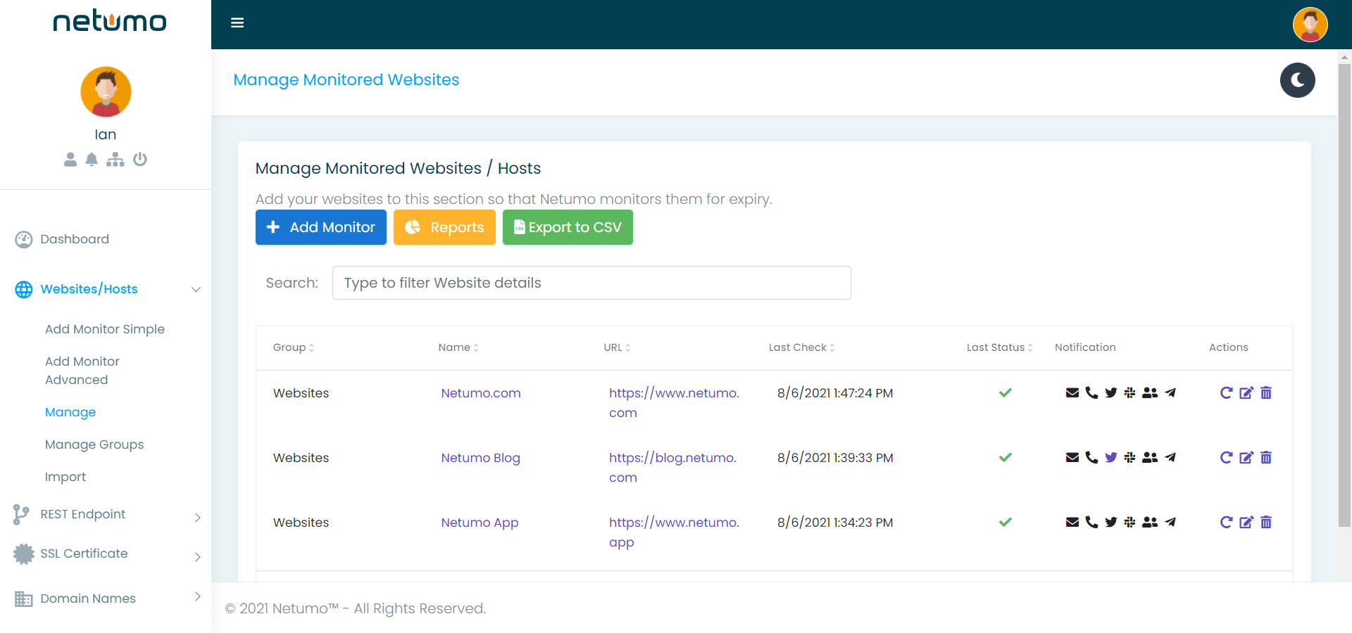 Netumo gallery image