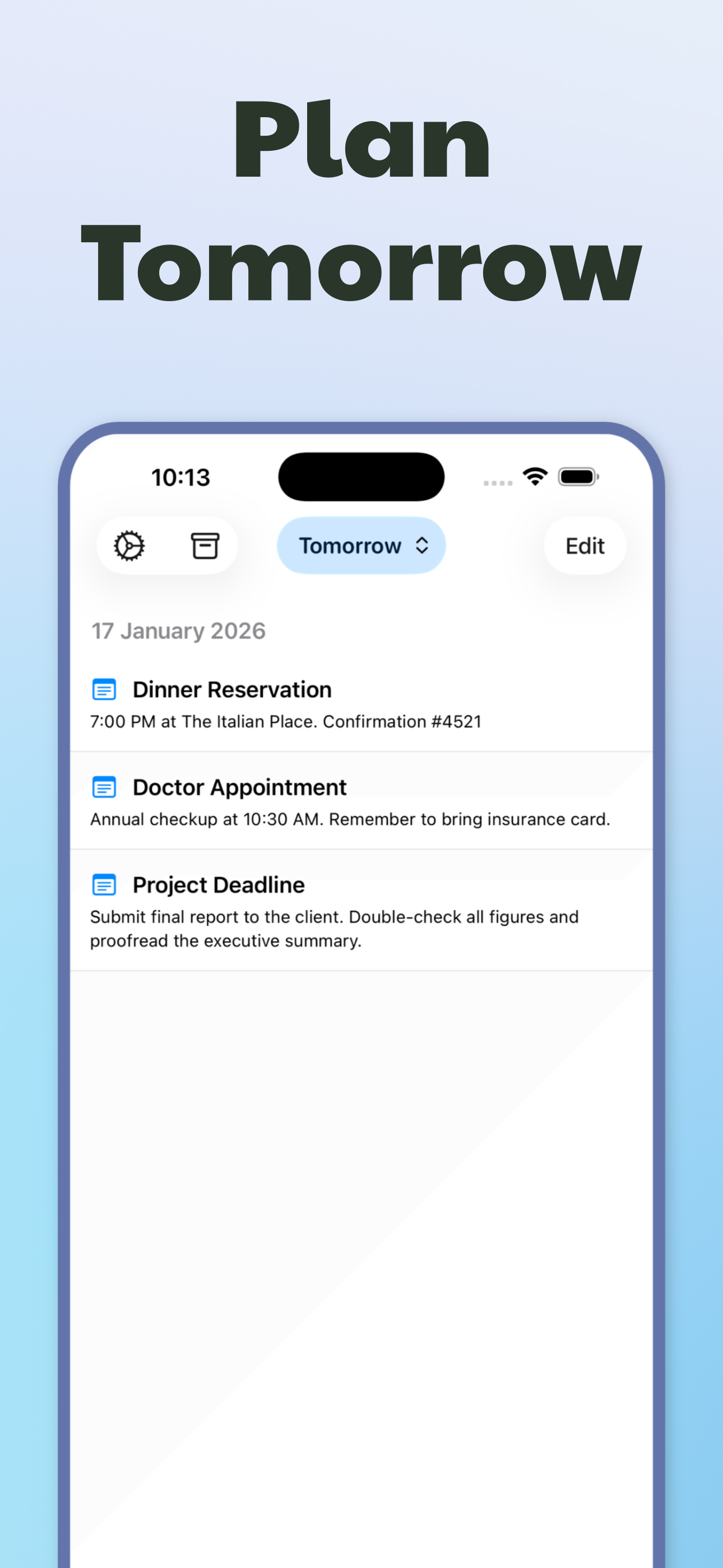 Today Notes gallery image