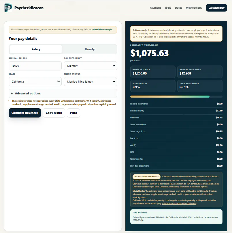 PaycheckBeacon gallery image