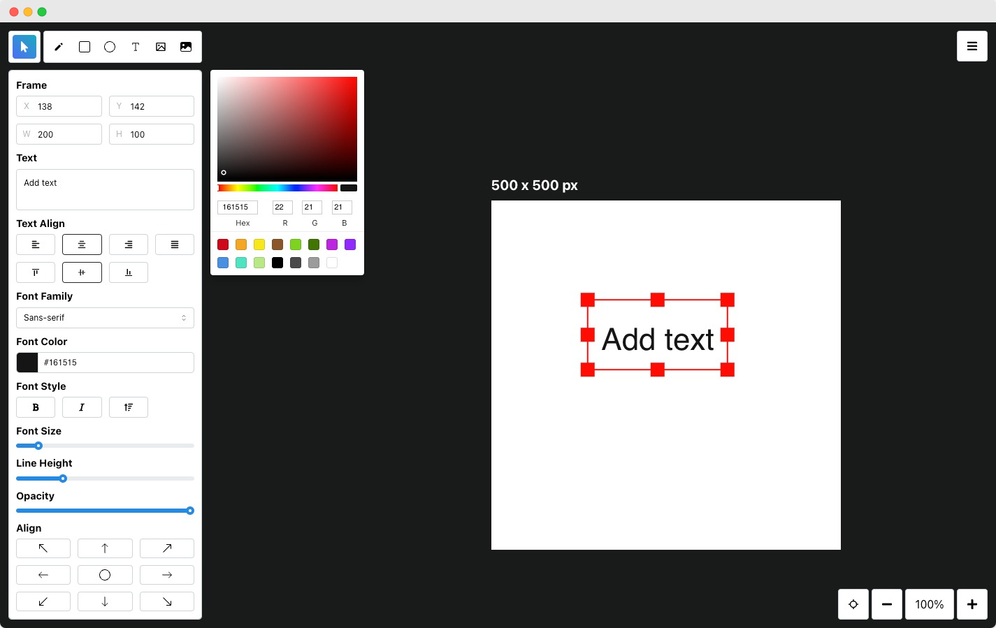 FlatDraw - 带响应式UI的开源画布绘制Web应用媒体1