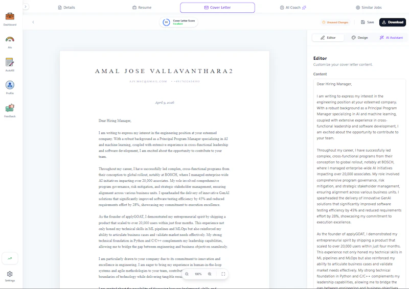 applyGOAT: 20k+users/80+countries/1month screenshot 8