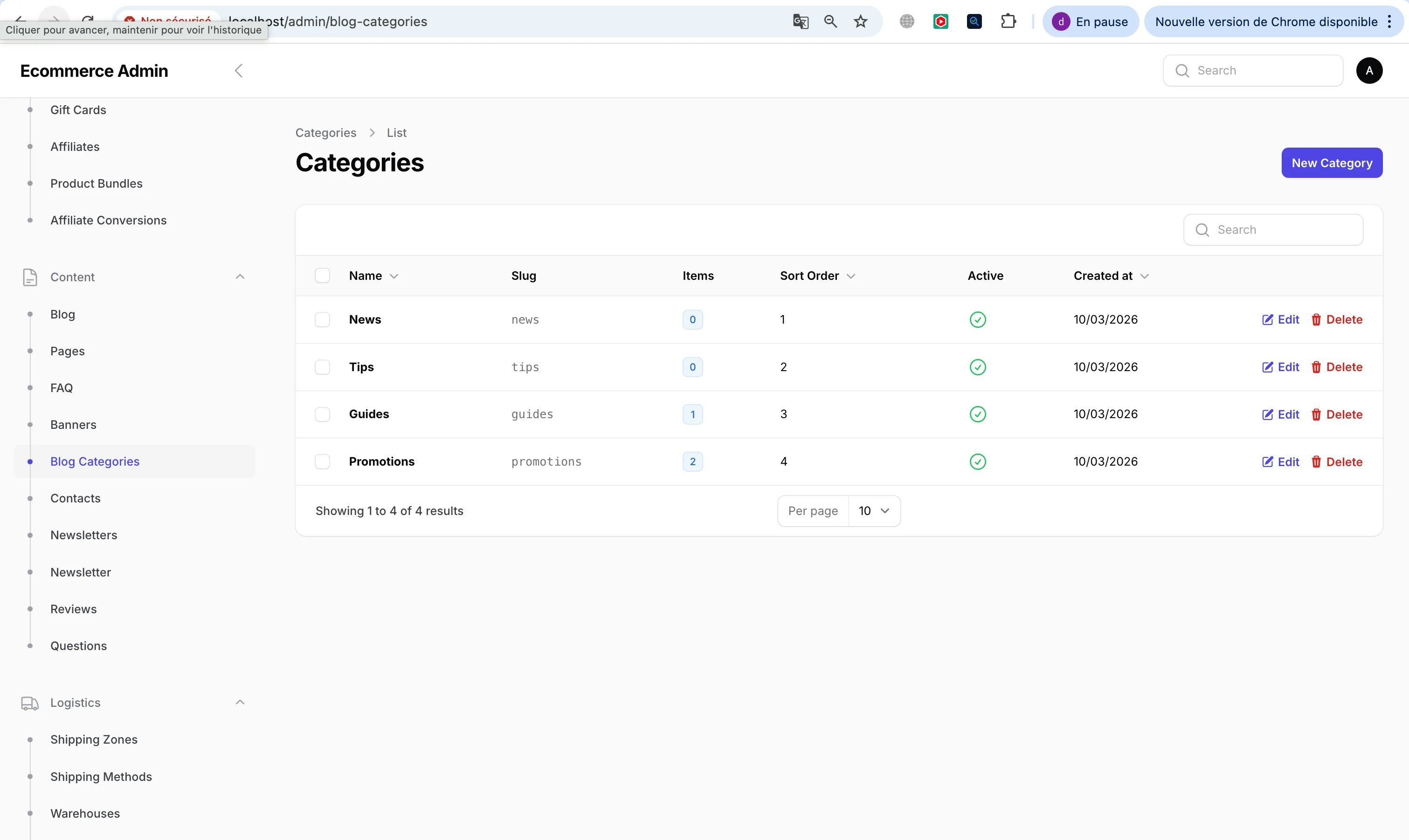 LaraCommerce API media 8