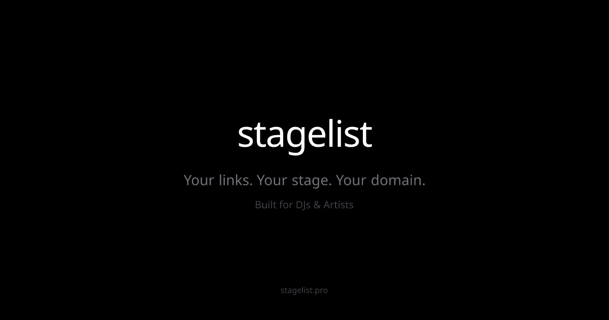 stagelist.pro gallery image