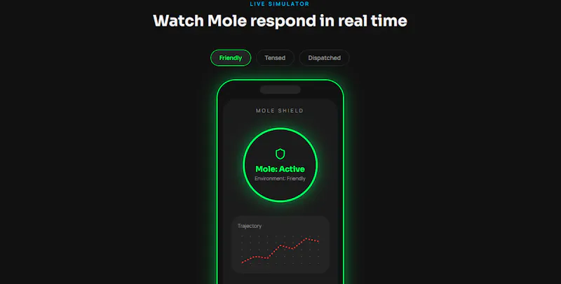 Mole Personal Safety Engine screenshot 2