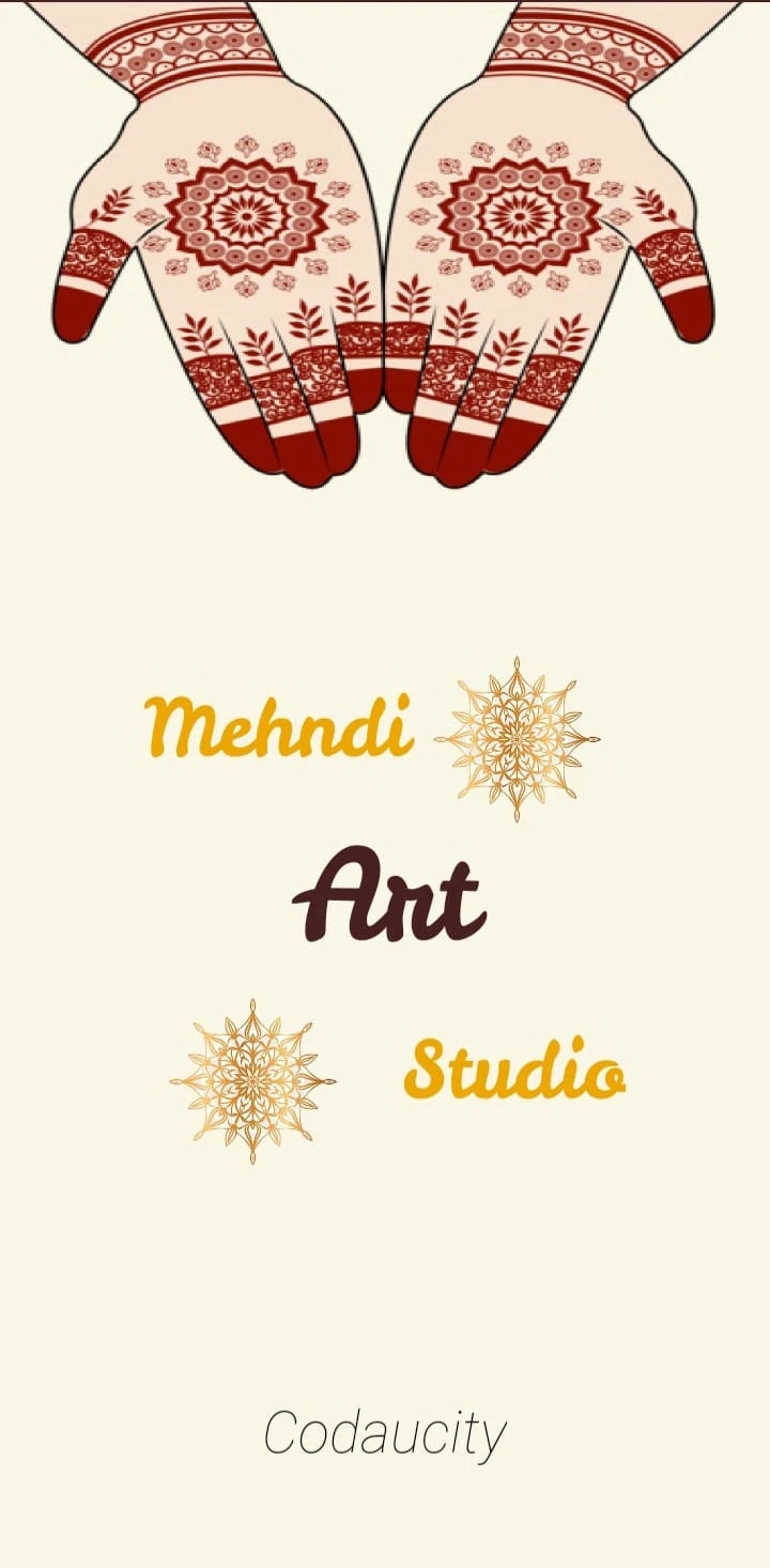 Mehndi Art Studio - Main product screenshot demonstrating key features and user interface