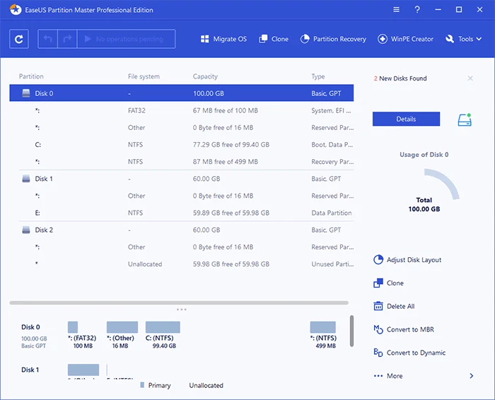 EaseUS Partition Master Pro gallery image