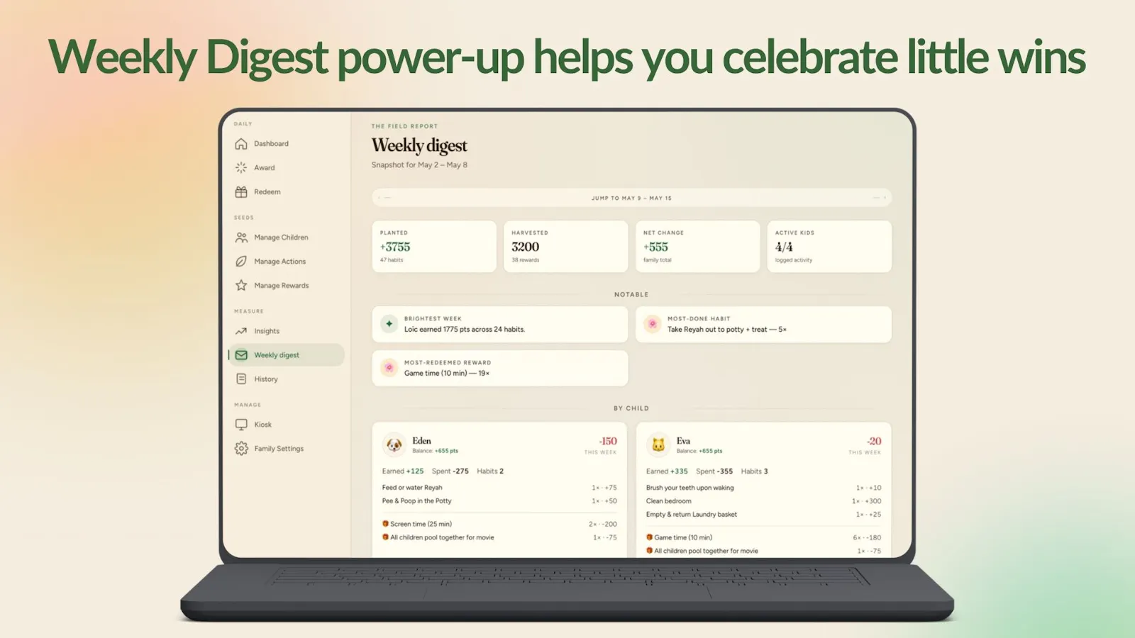 Our Family Habits App screenshot 9