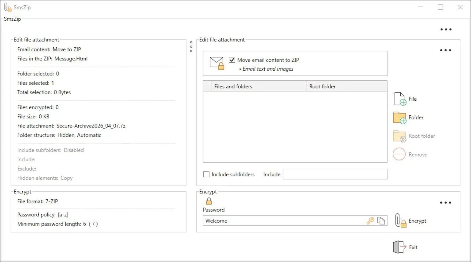 SmsZip screenshot 4