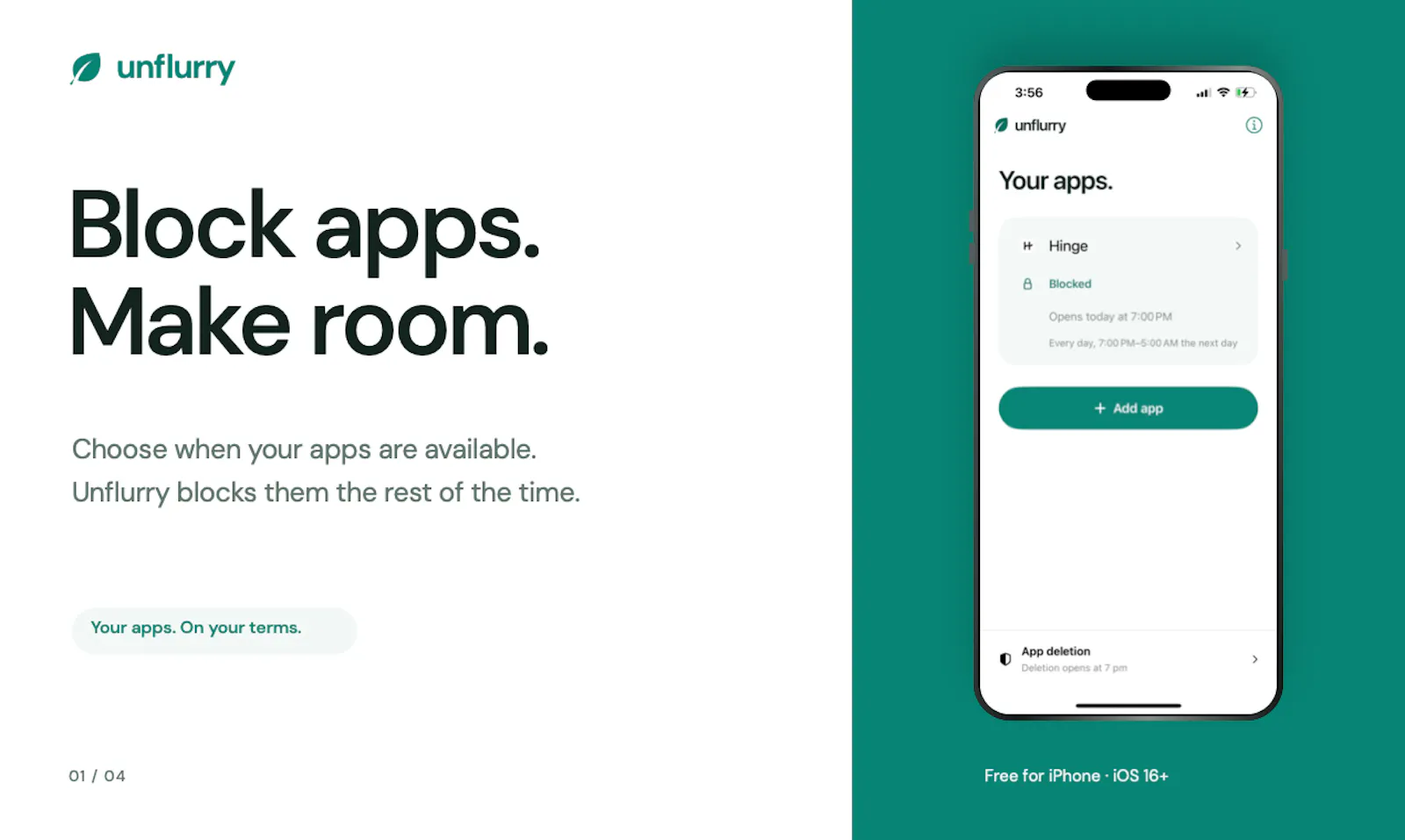 Unflurry screenshot 1