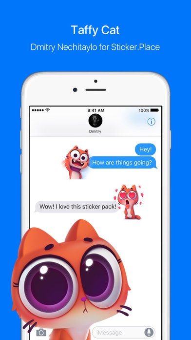 Taffy Cat – Sticker Pack gallery image