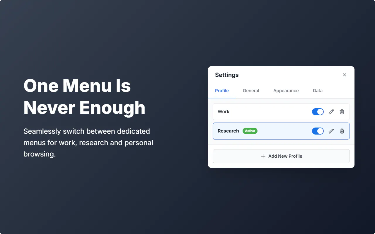 Menu Mod gallery image