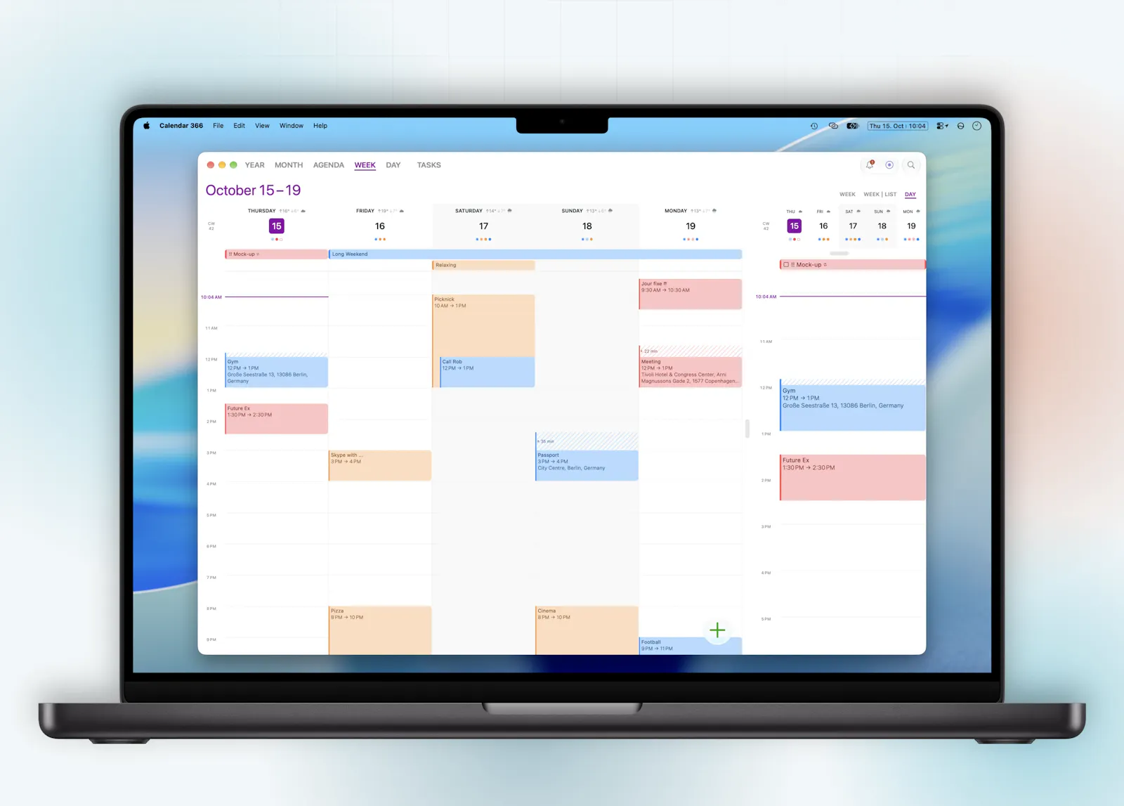 Calendar 366 v4.0 screenshot 2