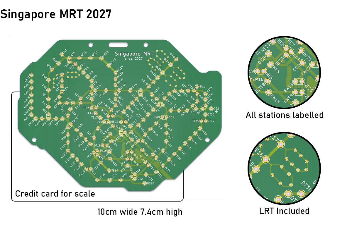Lifeclocc: A PCB Desk Clock gallery image
