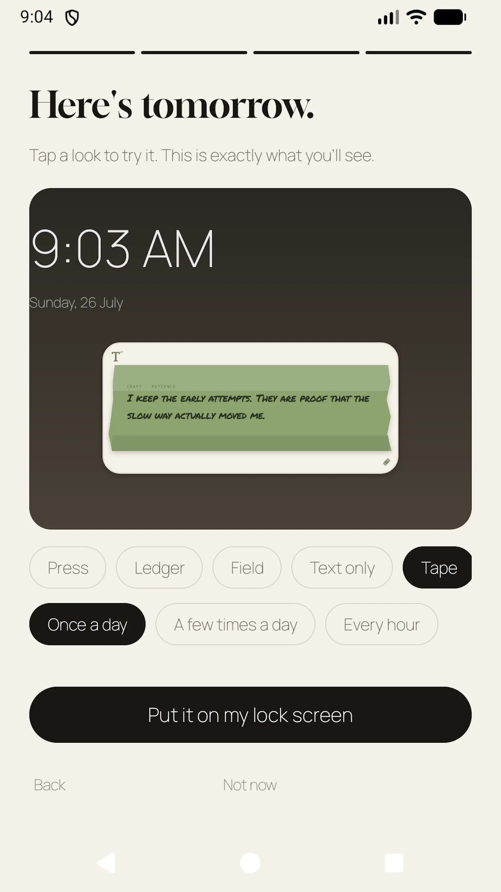 Tidbit — a little something each day screenshot 8