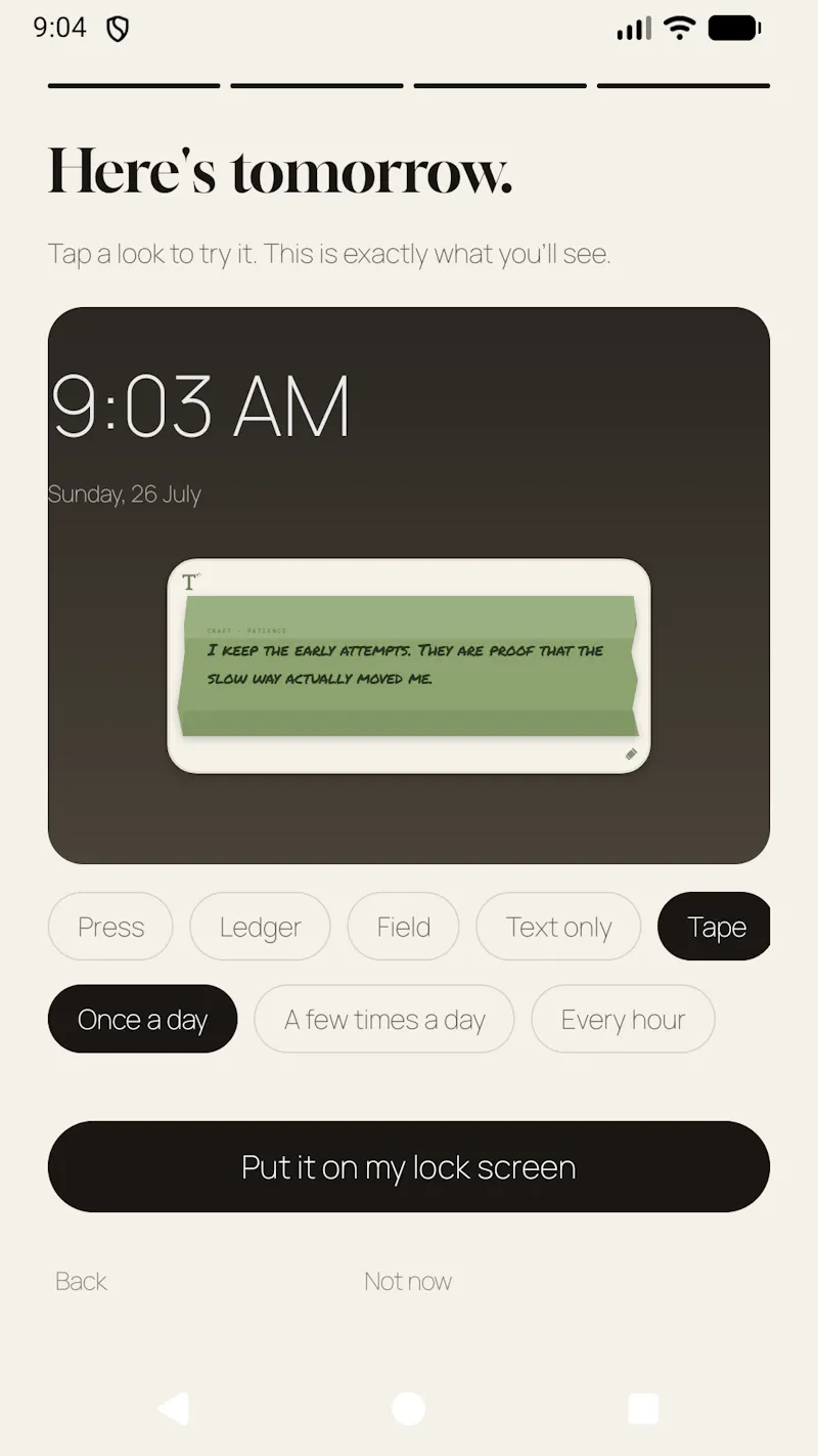 Tidbit — a little something each day screenshot 8
