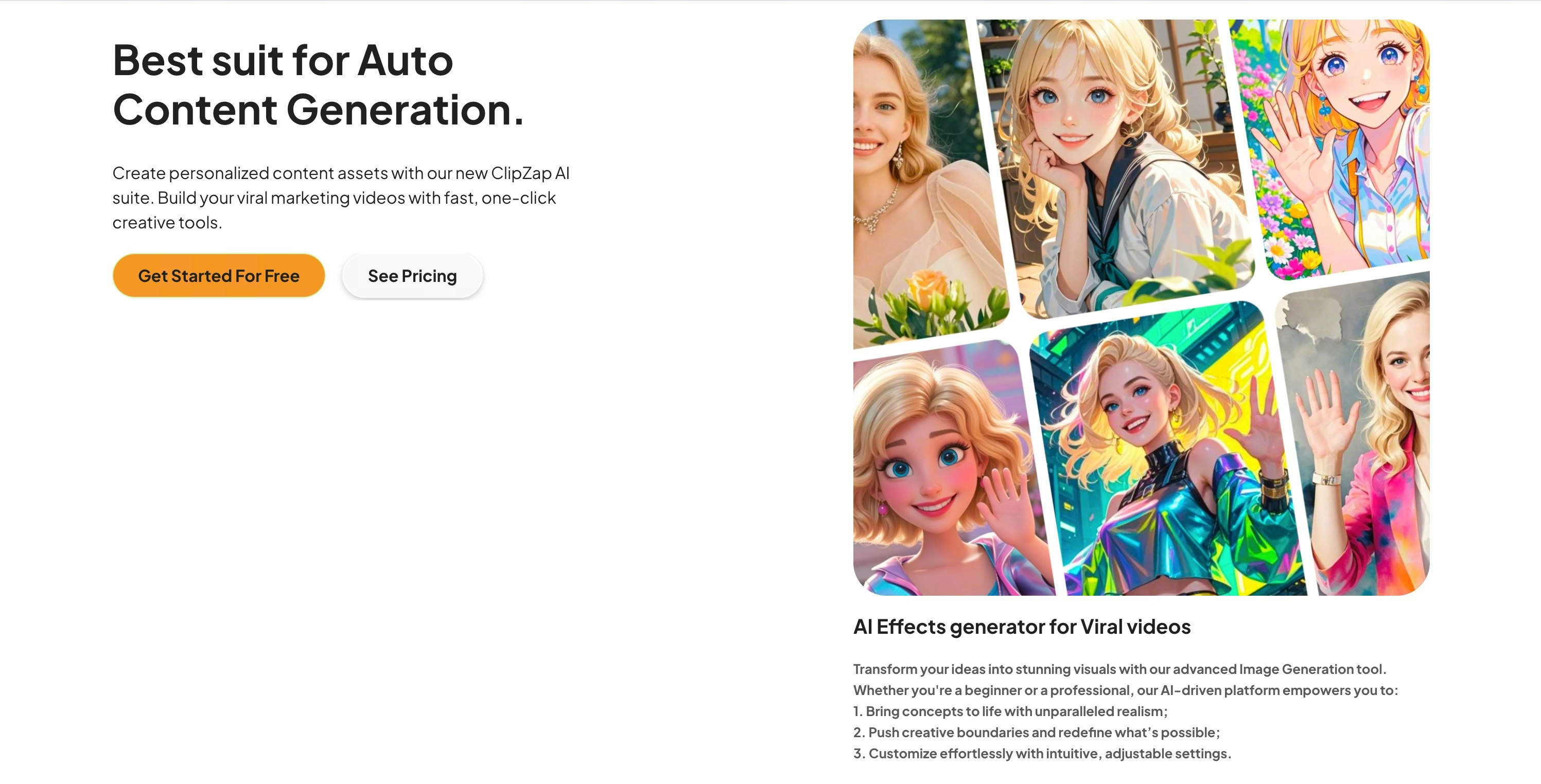 Clipzap Ai — screenshot 3 showing tool features and UI