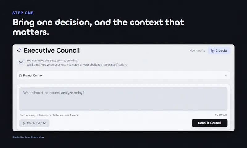 Executive Council screenshot 3