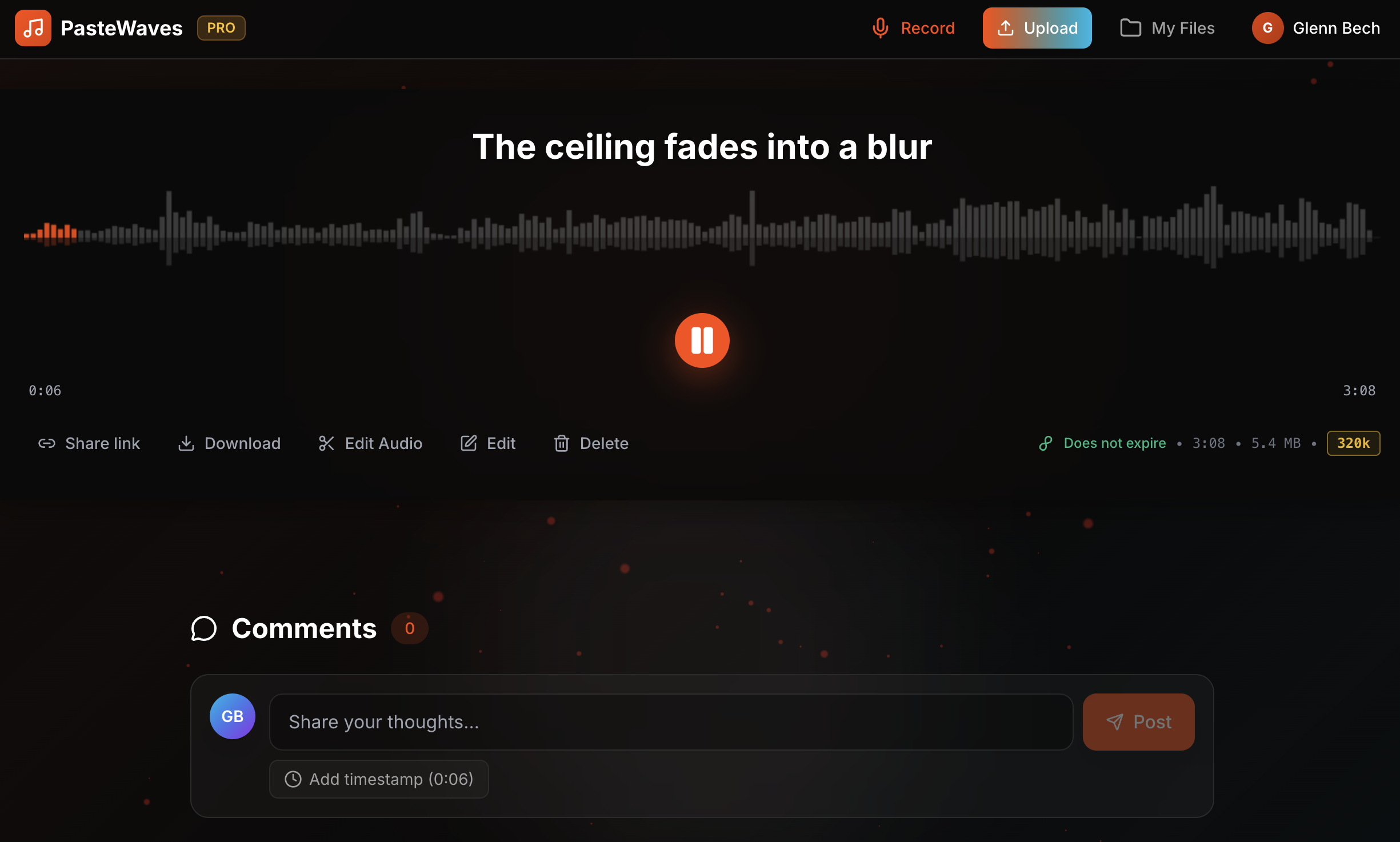 PasteWaves gallery image