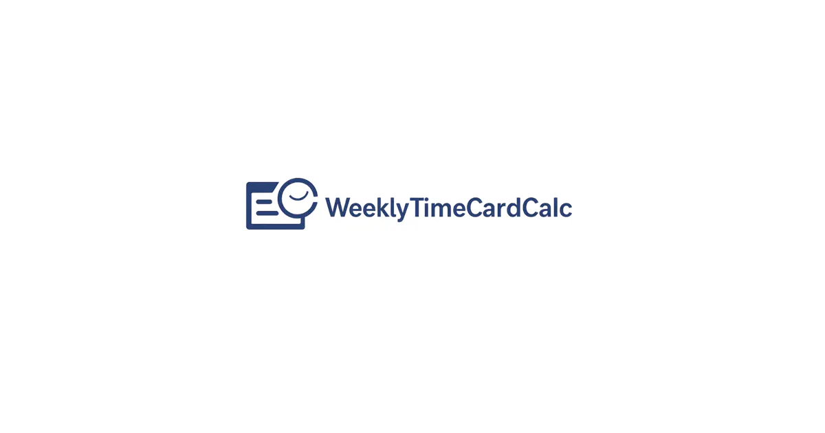Weekly Time Card Calculator gallery image