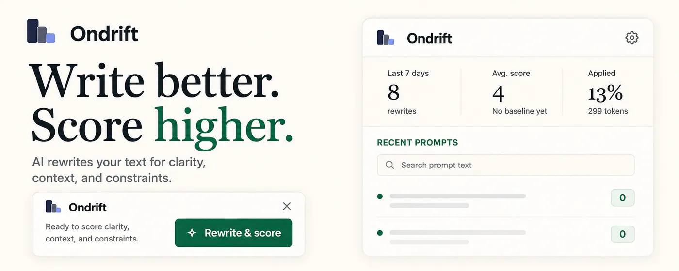 Ondrift gallery image