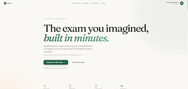 Imtihan screenshot 1