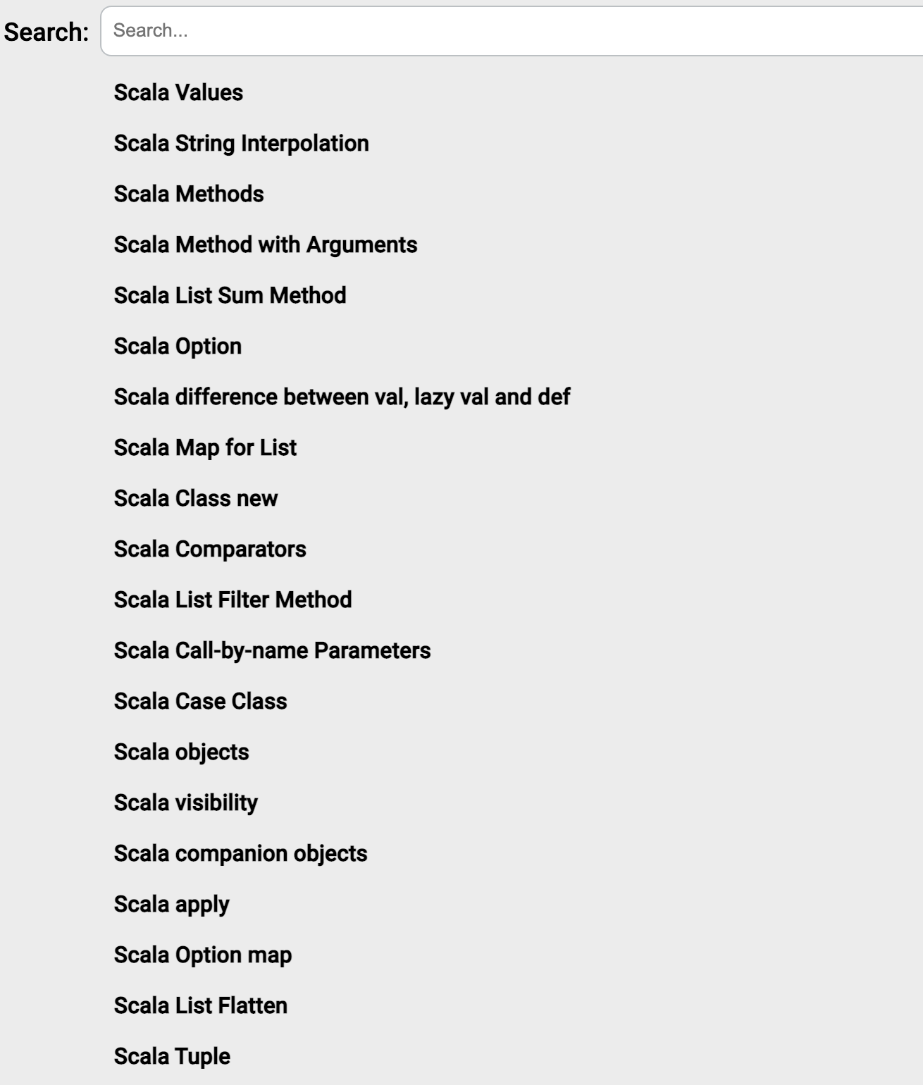 Tour of Scala gallery image