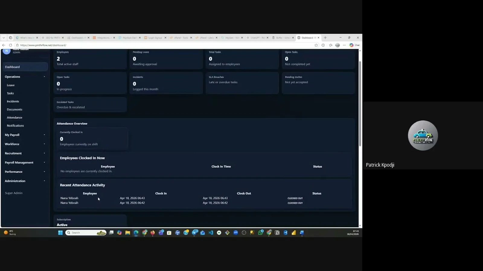 PMTHRFlow screenshot 2 (video preview)