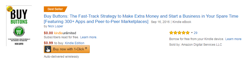 Buy Buttons: The Fast-Track Strategy to Make Extra Money and Start a Business in Your Spare Time gallery image