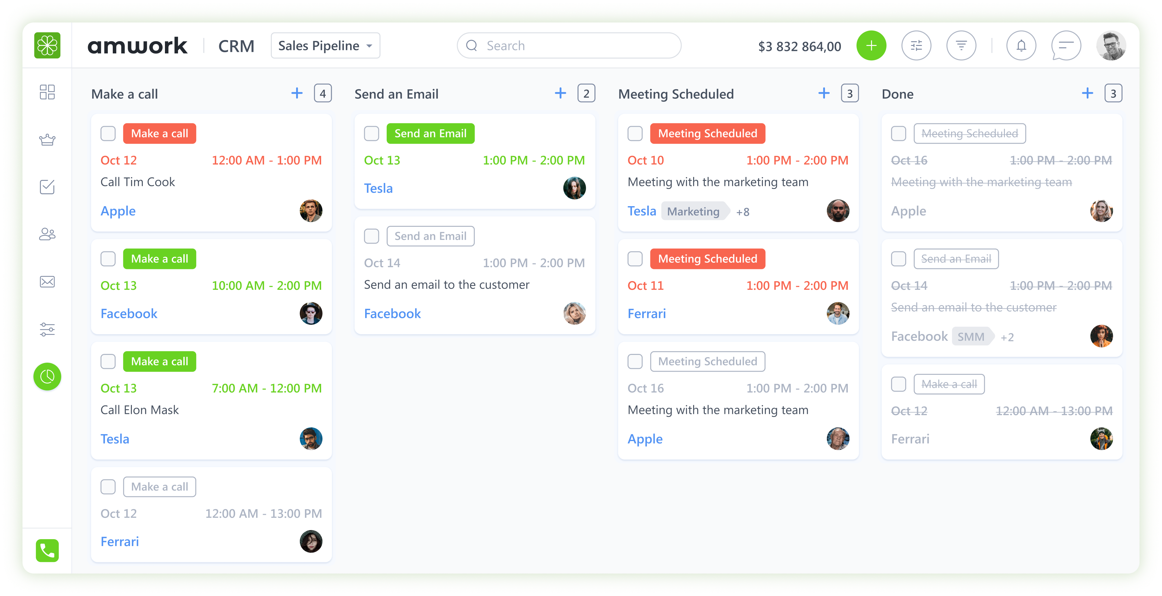 Amwork All in One Workspace Builder - Super Platform с 12 программными продуктами медиа 7