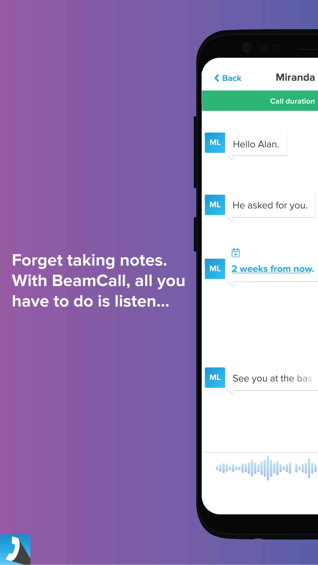 BeamCall gallery image
