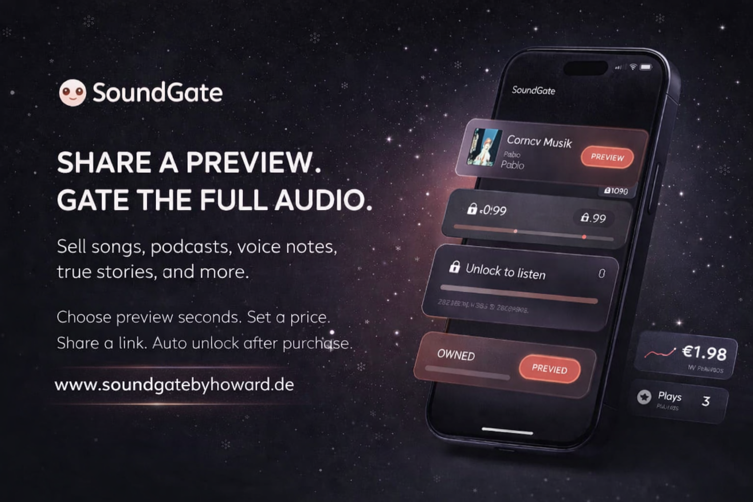 SoundGate - Screenshot 3 showing product features and functionality