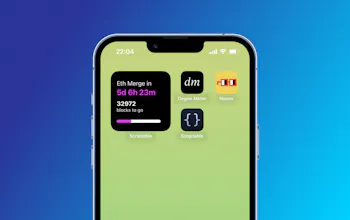 Ethereum Merge Moment Widget gallery image