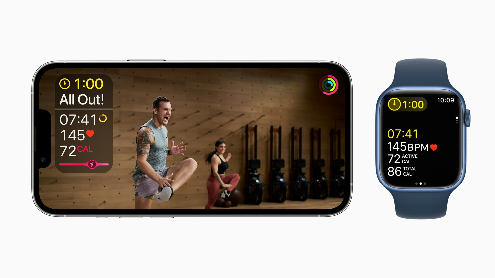 Mídia 5 de WatchOS 9 - Entregando novas maneiras de permanecer conectado, ativo e saudável