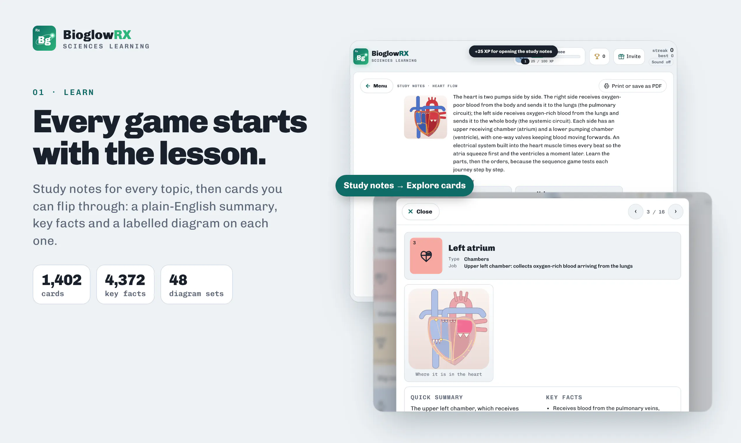 BioglowRX Sciences Learning  gallery image